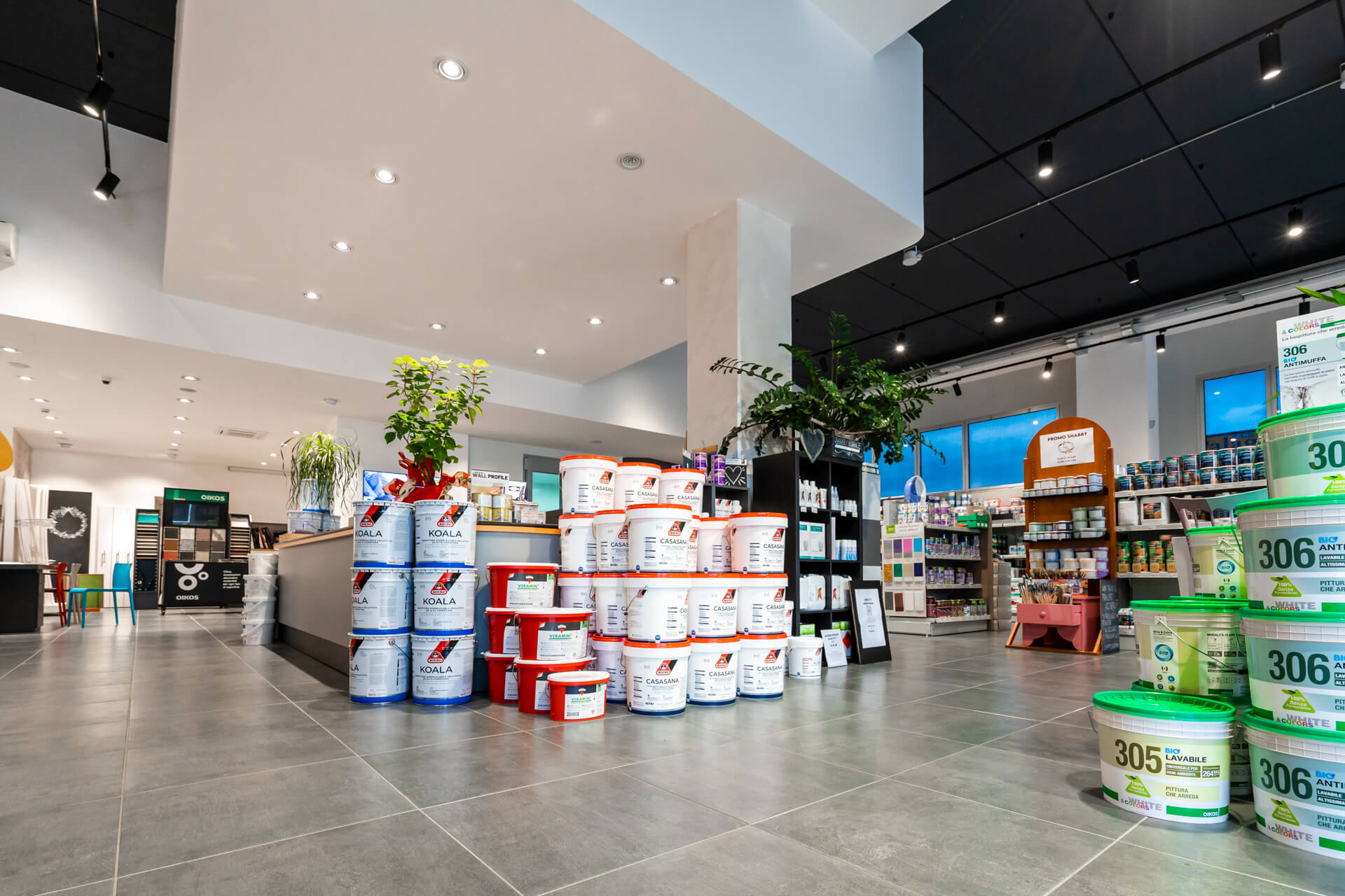colortecnica-01637 Colorificio Pontedera - Colorificio Cascina - Colortecnica Store - vista interna del negozio